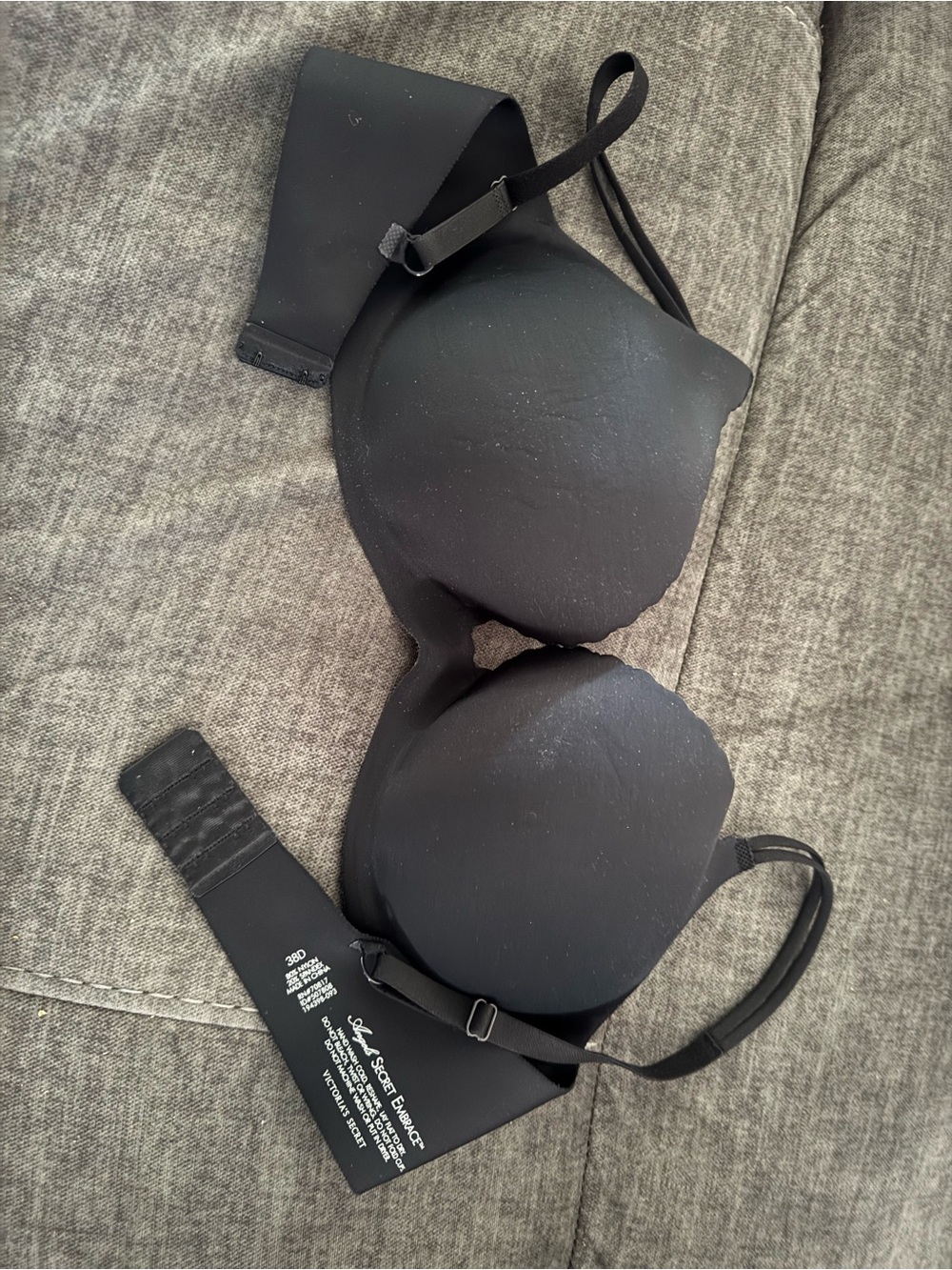 Victoria's Secret Black Seamless T-Shirt Bra